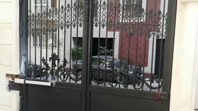 جک الکترومکانیک بازویی روی درب پارکینگ شیراز