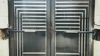 جک درب پارکینگ بازویی برای ورودی خانه شیراز