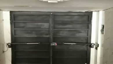 جک پارکینگ ایرانی بازویی کنار درب ورودی شیراز