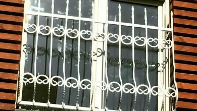 حفاظ پنجره آهنی شیراز با طرح فرفورژه