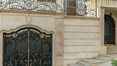 درب ویلایی پارکینگ کلاسیک در شیراز