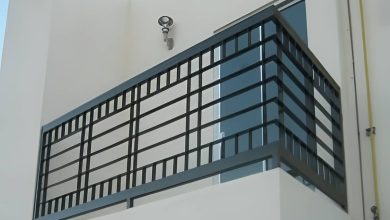 دست انداز راه پله فلزی شیراز
